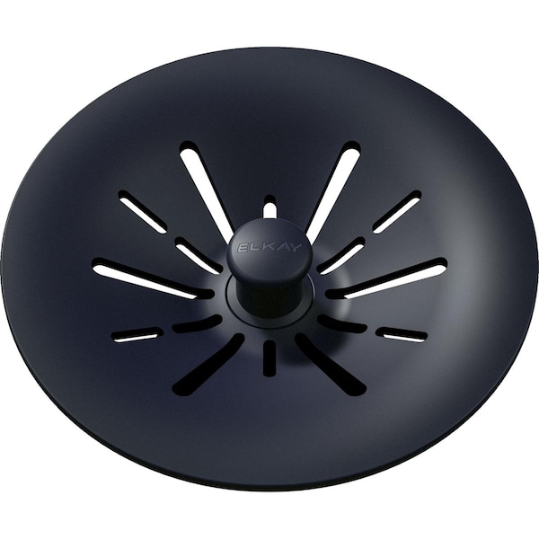 Quartz Perfect Drain 3-1/2" Removable Polymer Basket Strainer and Rubber Stopper Jubilee
